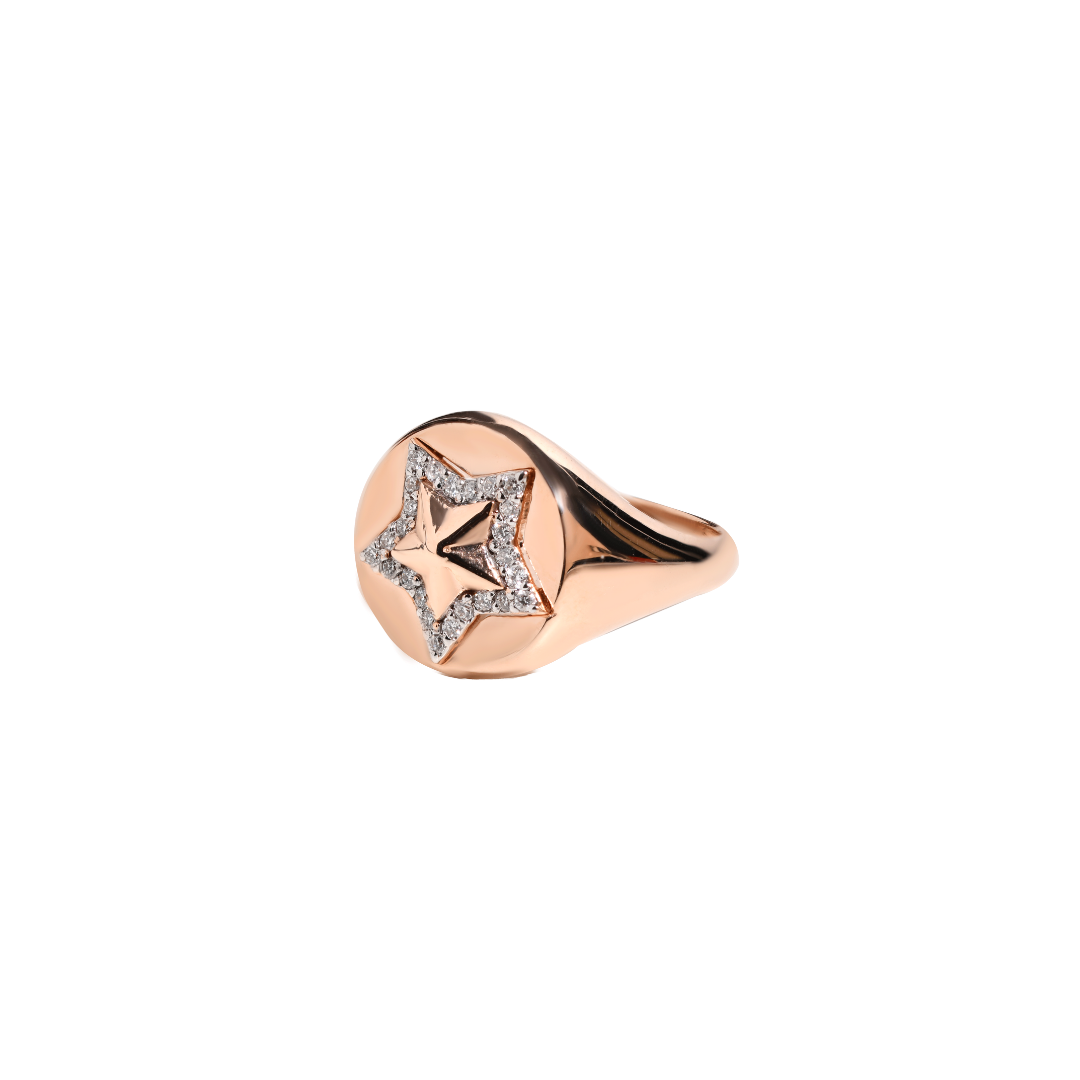 Pinky Etoile Ring