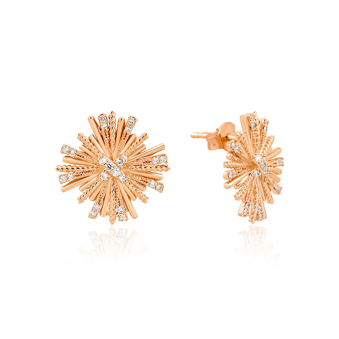 Daisy Diamond Earring