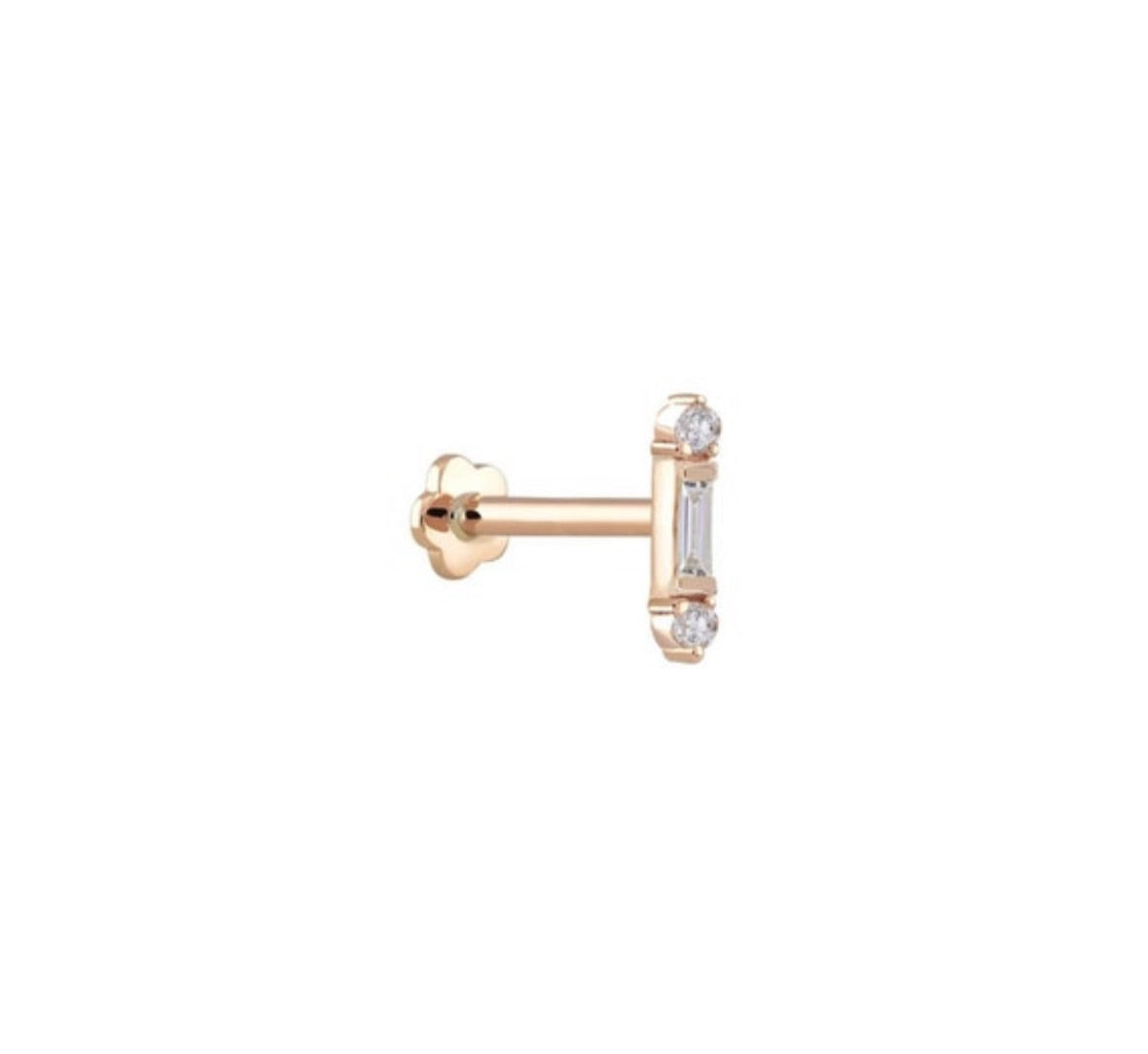 Bar Baguette Piercing