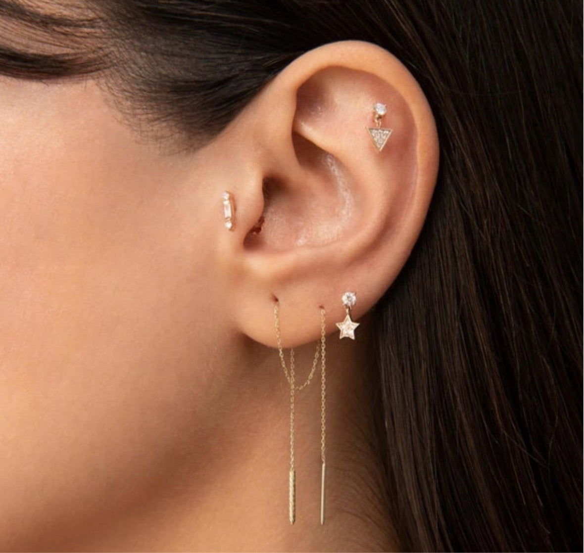 Bar Baguette Piercing