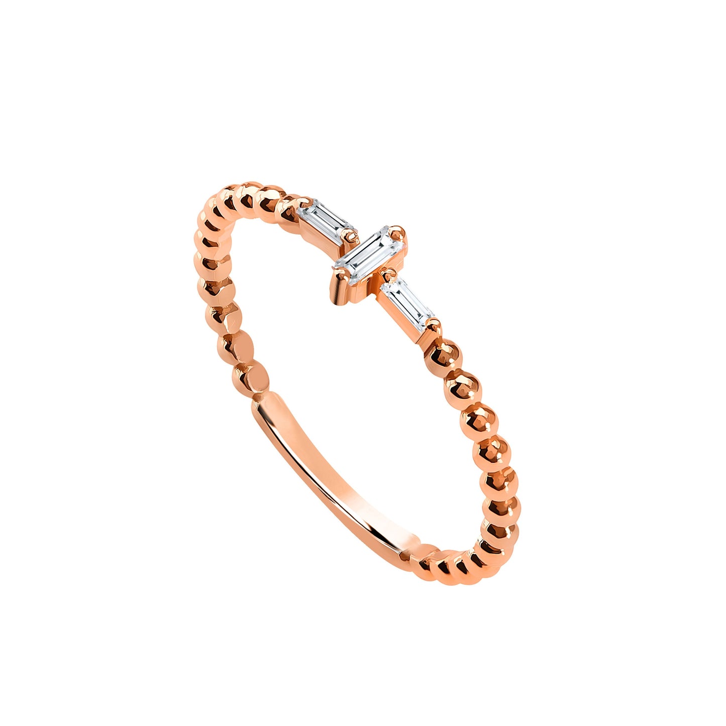 Croix Baguette Ring