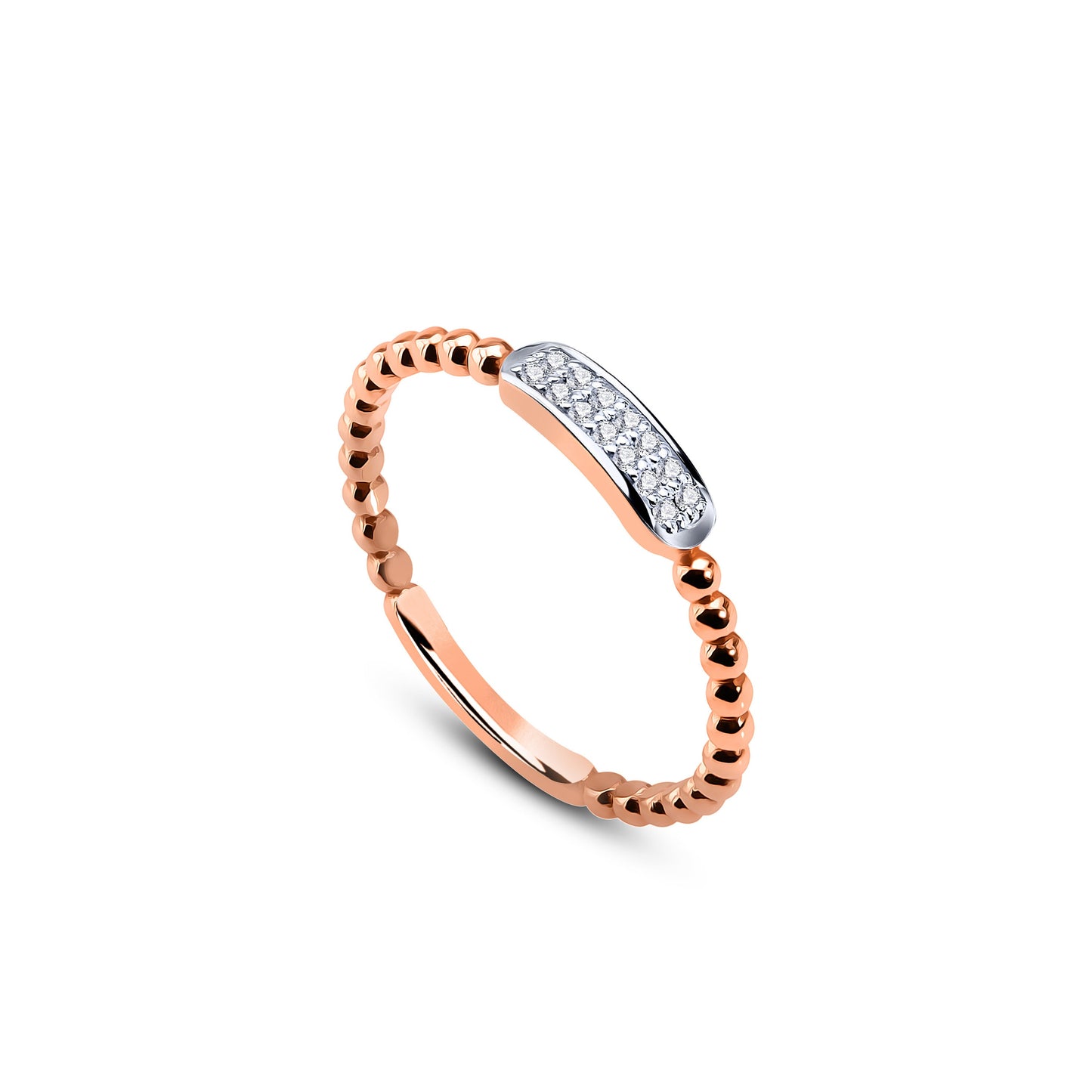 Pave Diamond Ring