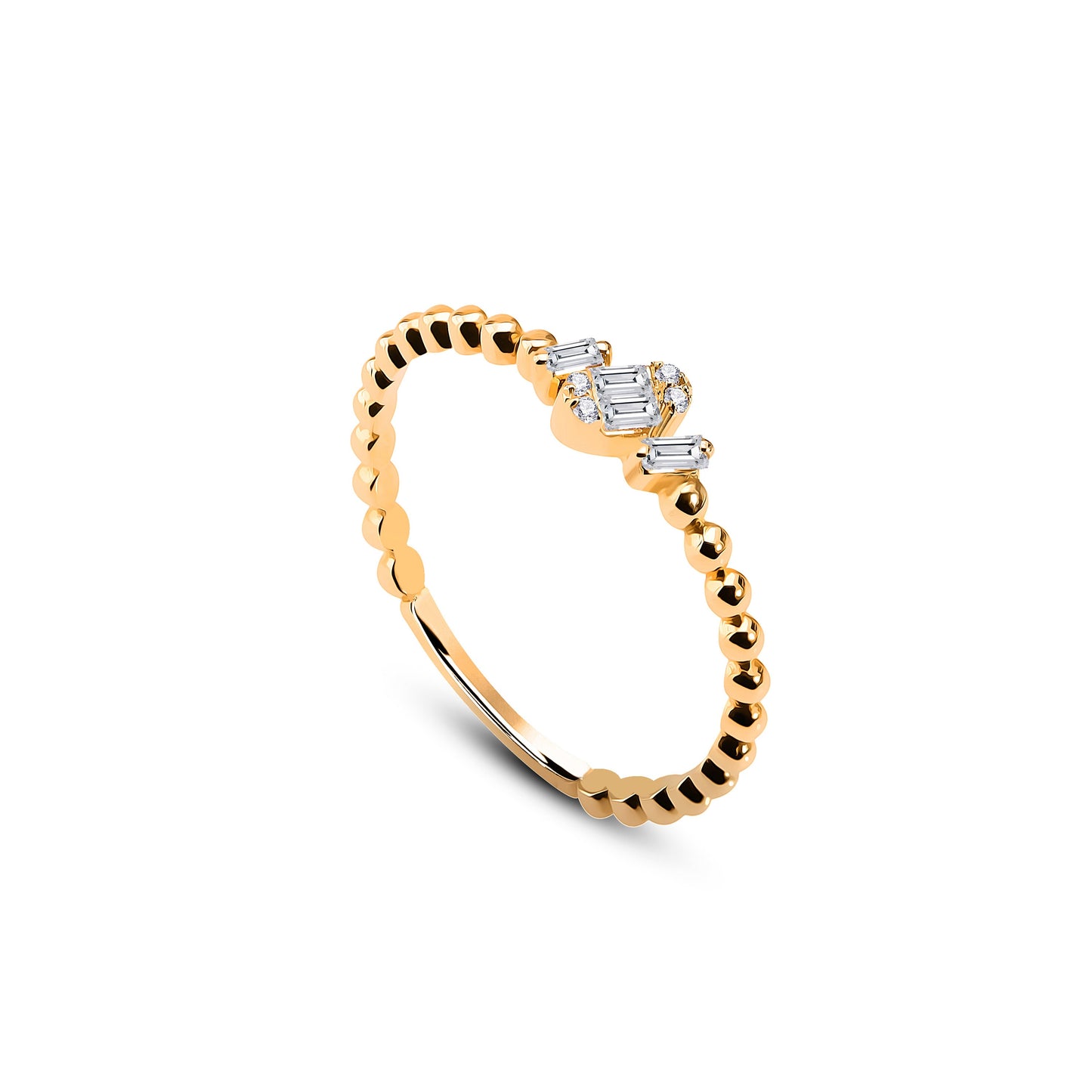 Four Baguette Ring