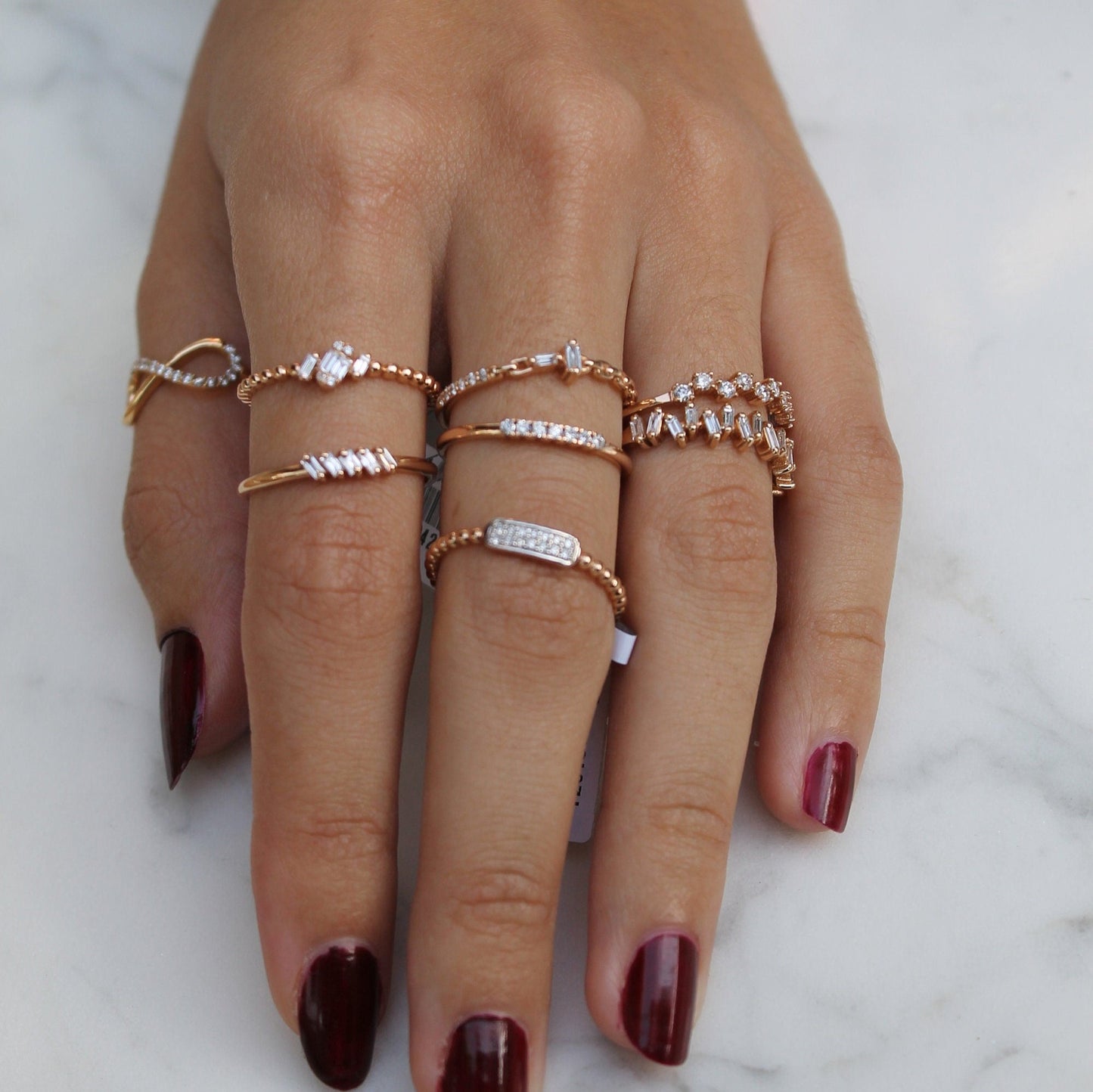 Pave Diamond Ring
