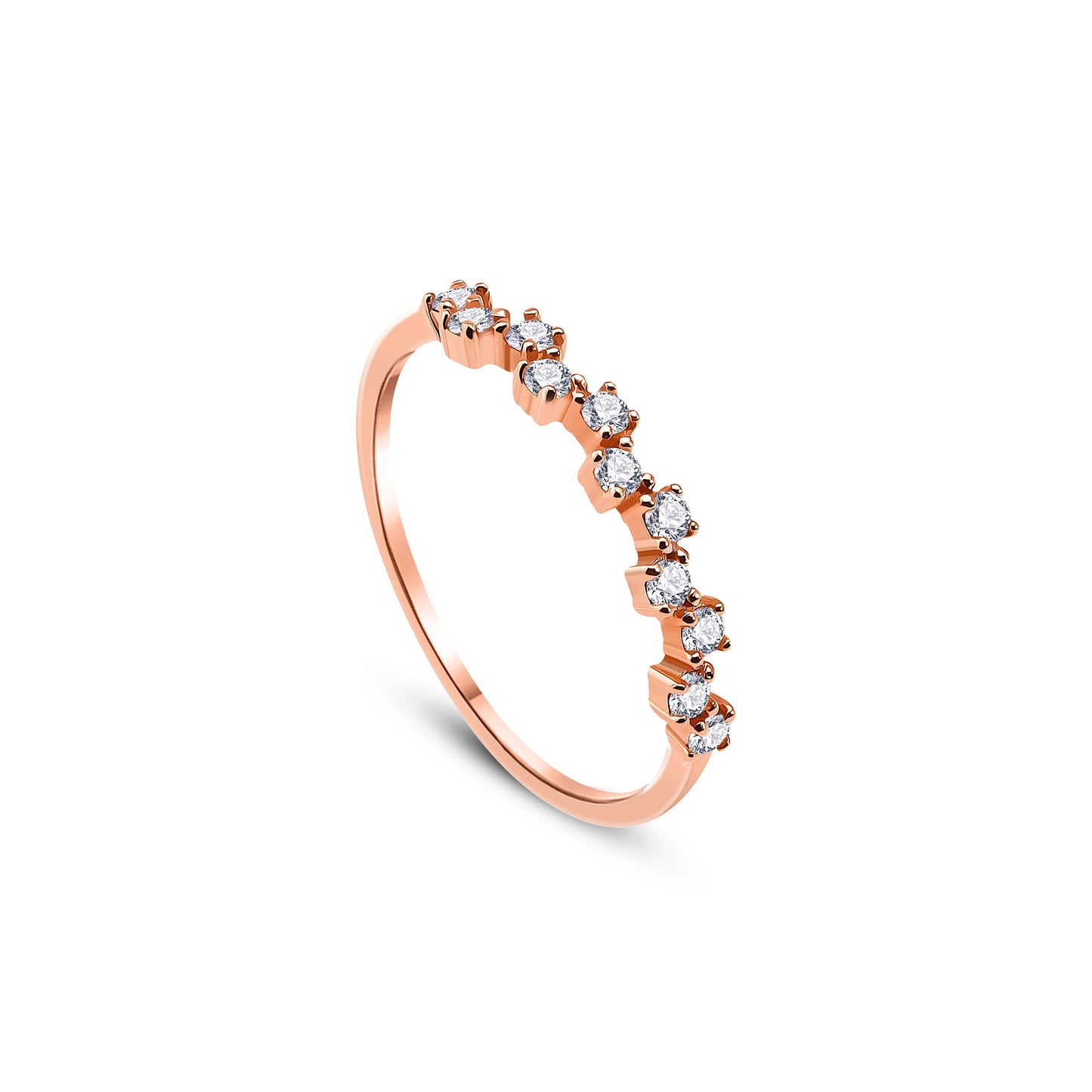 Cross Diamond Ring