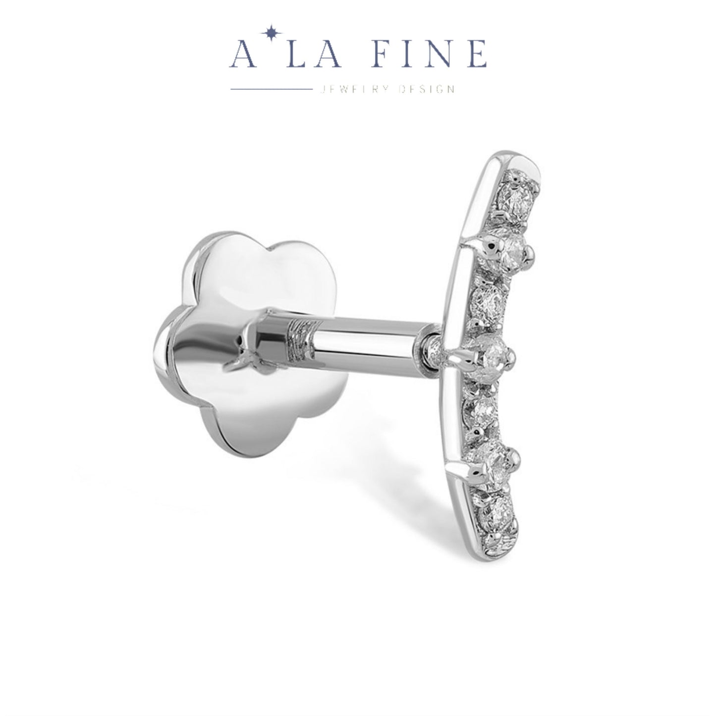 Pırlantalı Yay Piercing
