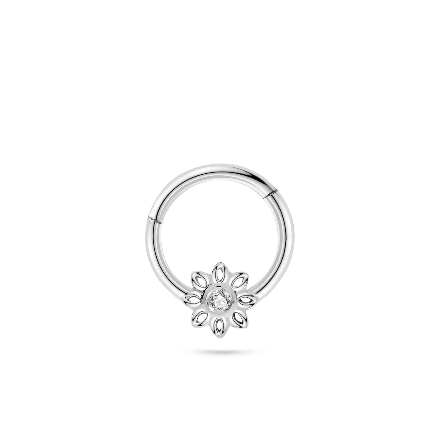 Flower Clicker Gold Piercing