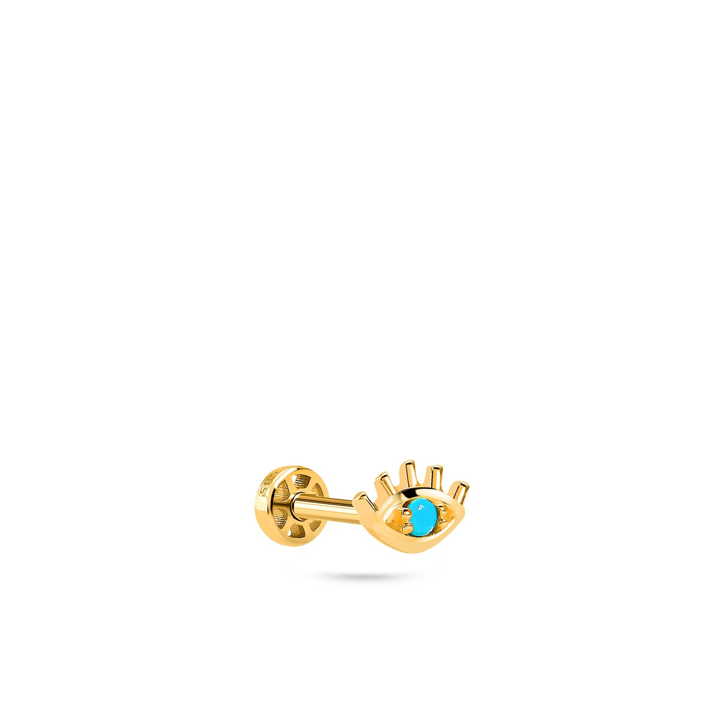 Turquoise Eye Piercing