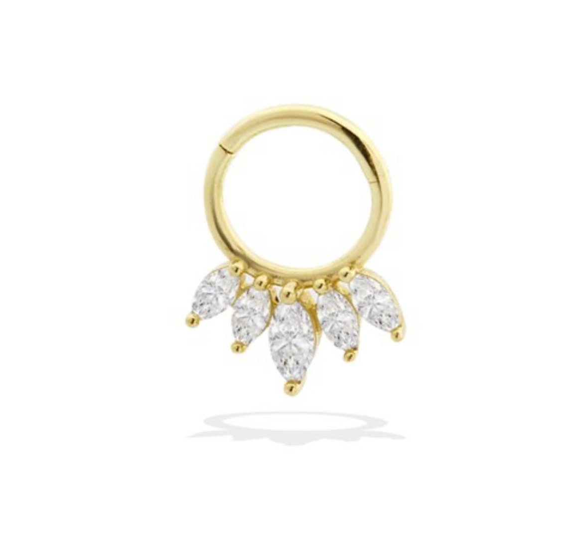 Marquise Clicker Piercing