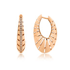 Luminate pırlanta küpe 14K altın - ürün detay görünümü