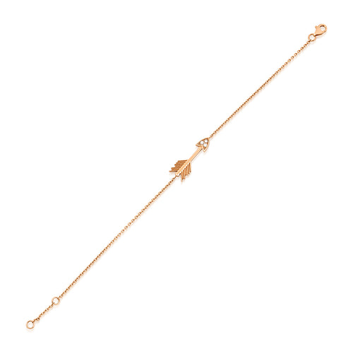 Arrow pırlanta bileklik 14K altın - ürün detay görünümü