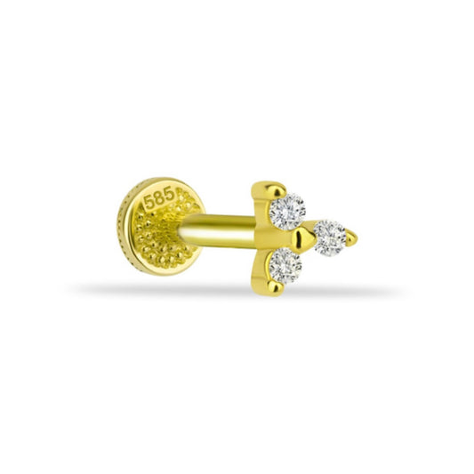 Trio Gold Piercing
