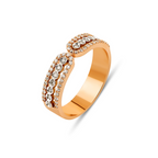 Pisces Yüzük detay görünümü - 14K altın pırlanta yüzük