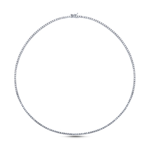 4.90 ct E-VS pırlanta taşlı 14K altın tamtur suyolu kolye