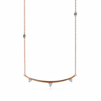 Arc Diamond Necklace