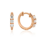 Nano Diamond 14K altın halka küpe 0.32 ct E-VS pırlanta - Ala Fine Jewelry