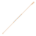 Bar Line Bileklik detay görünümü - 14K altın pırlanta bileklik