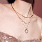 Solaris Kolye - 0.49 ct E-VS pırlanta detay görünümü