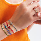 Sun Watcher bileklik yakın çekim - 14K altın pırlanta detay - Ala Fine Jewelry