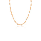 14K altın Pyramidion kolye, 1.45 ct E-VS pırlanta taşlı, zarif piramit tasarımı