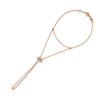 14K altın Evil Eye Şahmeran bileklik - nazar boncuğu tasarımlı pırlanta detaylı bileklik