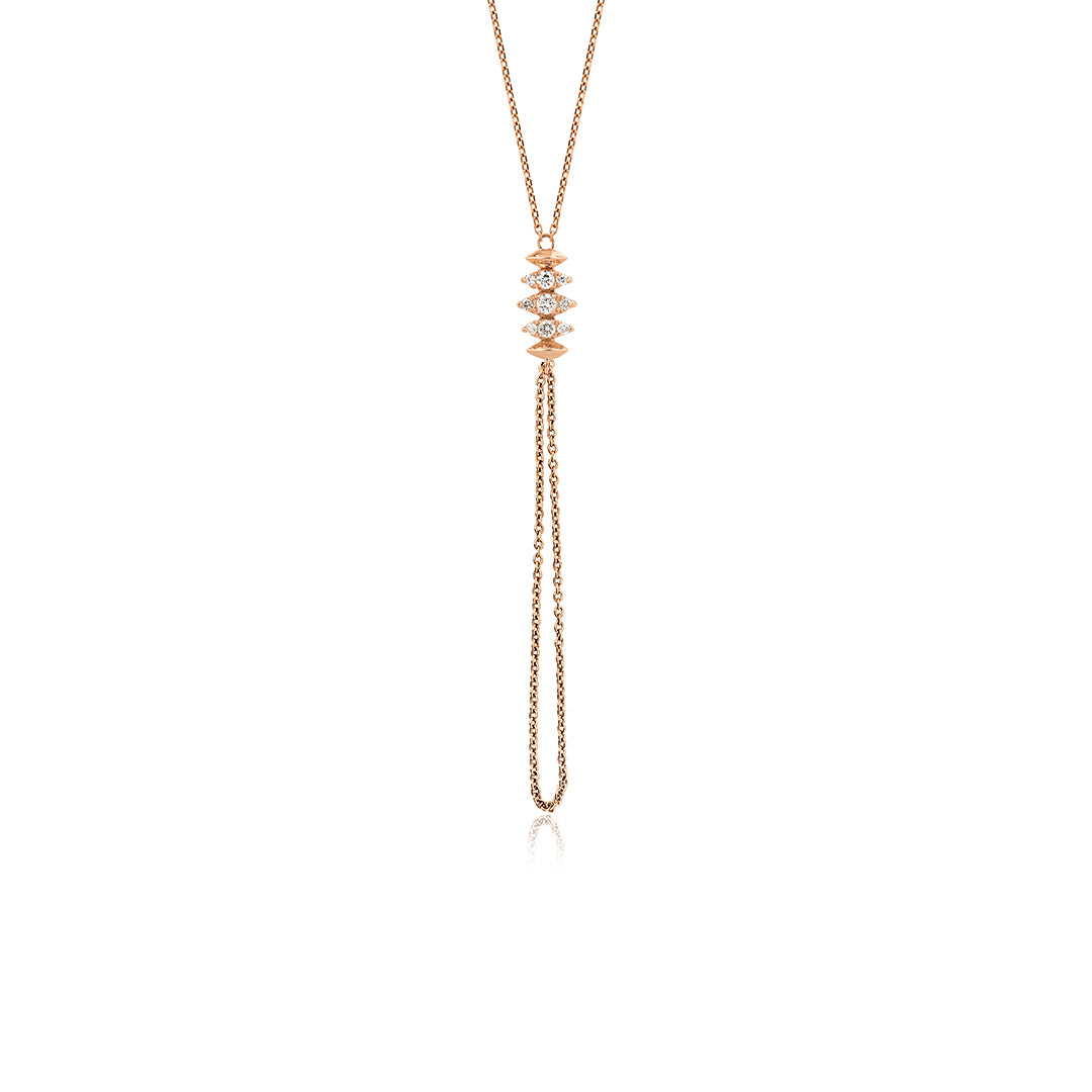 Rayla Şahmeran kolye, 14K altın üzerinde pırlanta detaylı şahmeran