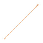 Veline 14K altın pırlanta bileklik, zarif feminen tasarım, 0.19 ct E-VS pırlanta detayları