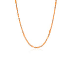 Recta Kolye - 14K altın pırlanta kolye ön görünüm