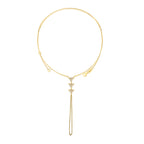 Trinity Şahmeran Kolye 0.43 ct pırlanta 14K altın güçlü tasarım