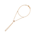 Starlink Şahmeran 14K altın pırlanta, zarif göz alıcı tasarım, 0.24 ct E-VS pırlanta detayları