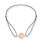  "Angelic Balance 14K altın ipli bileklik pırlanta melek kanadı figürlü - Ala Fine Jewelry