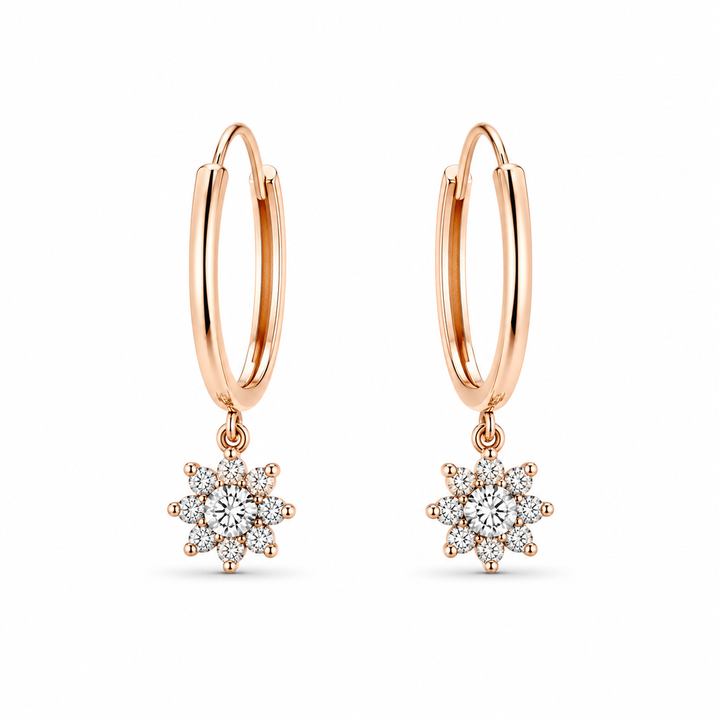 Mini Flower Earrings