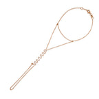 14K altın Snaky Şahmeran bileklik - yılan tasarımlı pırlanta detaylı şahmeran