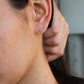 Petit Baguette Diamond Earring