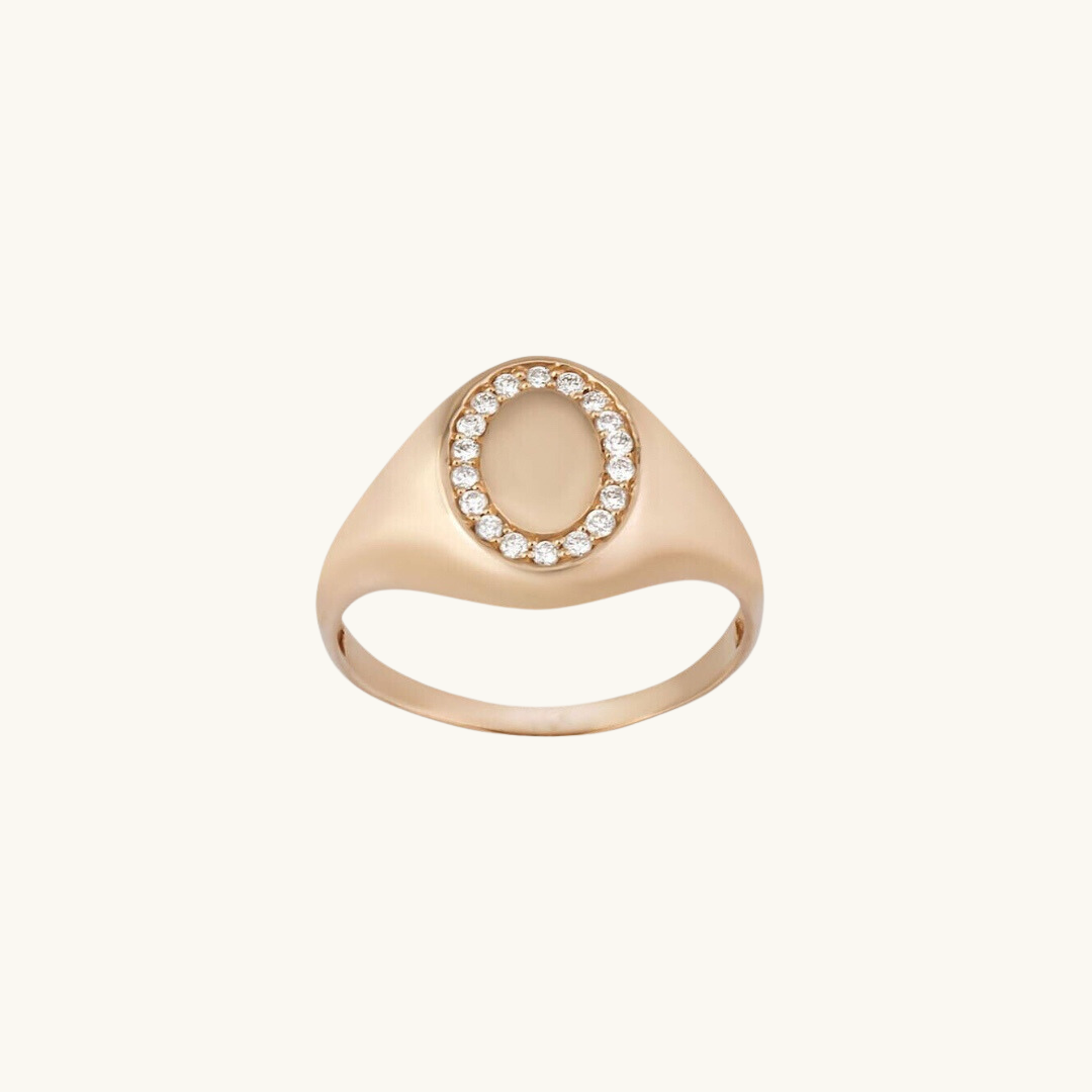 Chevalier Pinky Diamond Ring