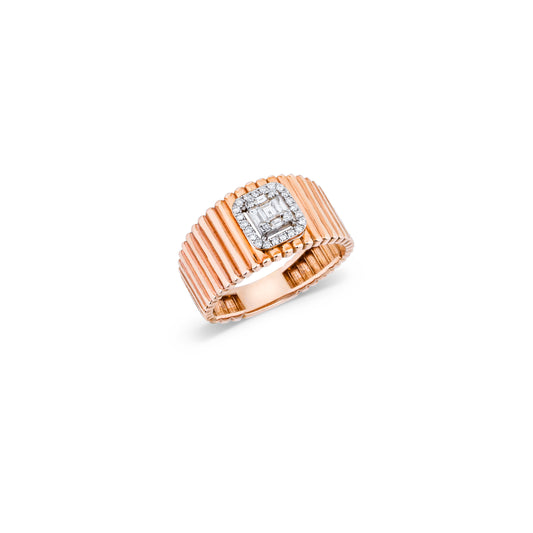 Baguette Modern Diamond Ring