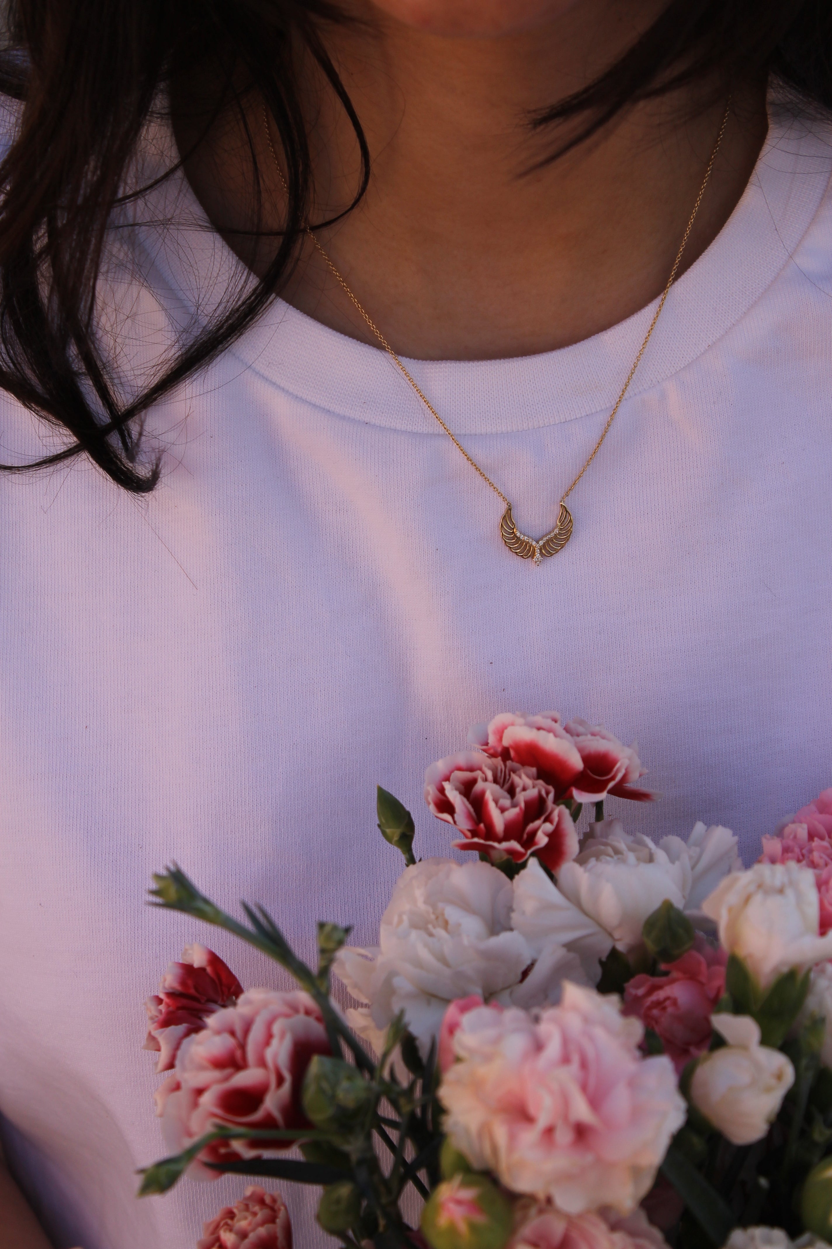 Angel Diamond Necklace