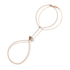 Trine Şahmeran detay görünümü - 14K altın pırlanta şahmeran