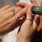 Enamel Eye Yüzük