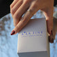 Letter Half Chain Diamond Ring