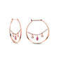 Marquise Ruby Gold Earrings