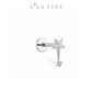 Diamond Pole Star Gold Piercing