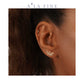 Diamond Pole Star Gold Piercing