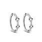 Chain Diamond Gold Earrings