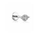 Eye Diamond Gold Piercing