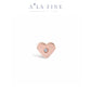 Diamond Heart Gold Piercing