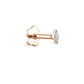 Marquise Diamond Gold Piercing