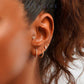 Marquise Diamond Gold Piercing