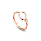 Circle Baguette Diamond Ring