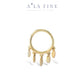 Hinge Gold Clicker Piercing